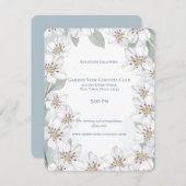 マウンテンローレルの結婚式詳細 招待状 (正面/裏面)