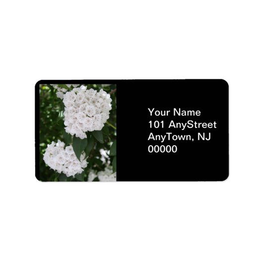 マウンテンローレル結婚フローラ ラベル (正面)