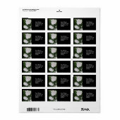 マウンテンローレル結婚フローラ ラベル (フルシート)