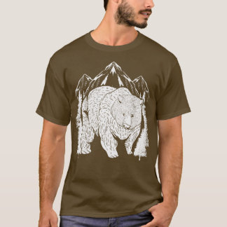 マウンテンワイルドライフベア Tシャツ