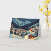 マウンテンヴィレッジフェスティバルライト カード (黄色い花)