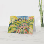 マウンテンヴィレッジ | Ernst Ludwig Kirchner カード (正面)