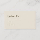 マウンテン威厳のあるキャッスルハイファンタジー 名刺 (裏面)