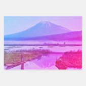 マウンテン日本のプリント包装紙シートセット ラッピングペーパーシート (正面2)