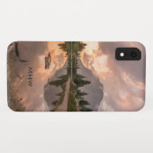 マウンテン池カスタムモノグラム電話ケース Case-Mate iPhoneケース (裏面(横))