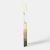 マウンテン登山ハイキング歩くフィットネススポーツ iPhoneケース (左側面)