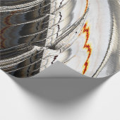 マウンテン登山ブラゴミッチェル素晴らしフラクタルアート ラッピングペーパー (角)