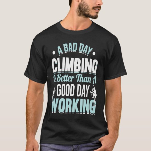 マウンテン登山ロッククライムクライマー6 Tシャツ (正面)