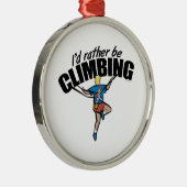 マウンテン登山 メタルオーナメント (右)