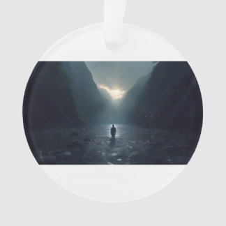 マウンテン素晴らしバ威厳のあるレーの男 オーナメント