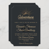 マウンテン素朴アドベンチャー結婚ズ 招待状 (正面/裏面)