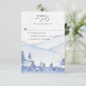 マウンテン素朴ウッドランドブルーウォーター色 出欠カード (スタンド正面)