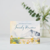 マウンテン素朴ファミリー懇親会はがき ポストカード (スタンド正面)