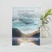 マウンテン素朴フォレスト結婚式招待状 招待状 (スタンド正面)