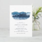 マウンテン素朴レイクリハーサルディナー 招待状 (スタンド正面)