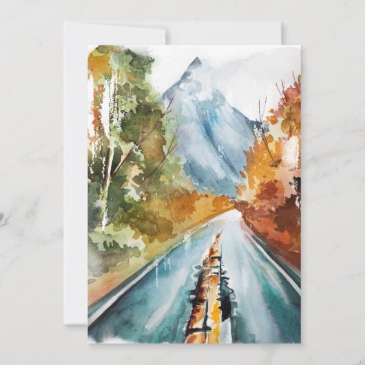 マウンテン結婚ズ |延期結婚のお知らせ 招待状 (裏面)