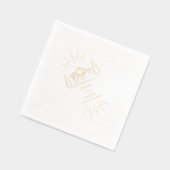 マウンテン結婚ズ 箔ナプキン (左)