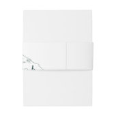 マウンテン結婚レンジのベリーバンド 招待状ベリーバンド (裏面例)