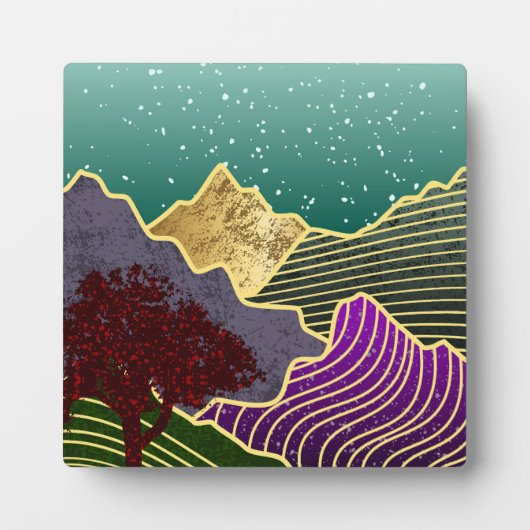 マウンテン絵画ズ フォトプラーク (正面)