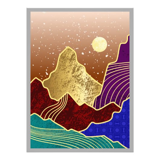 マウンテン絵画ズ フォトプリント            (正面)