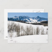 マウンテン美しい ポストカード (正面/裏面)