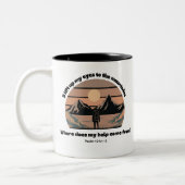 マウンテン聖なる書物、 経典 ツートーンマグカップ (左)