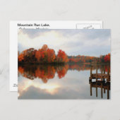 マウンテン走レイク ポストカード (正面/裏面)