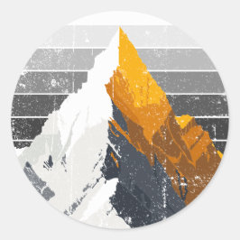 マウンテン金ゴールド ラウンドシール