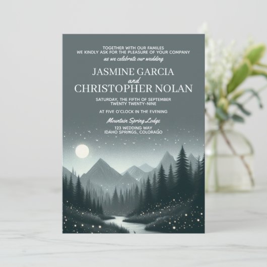 マウンテン魔法 招待状 (スタンド正面)