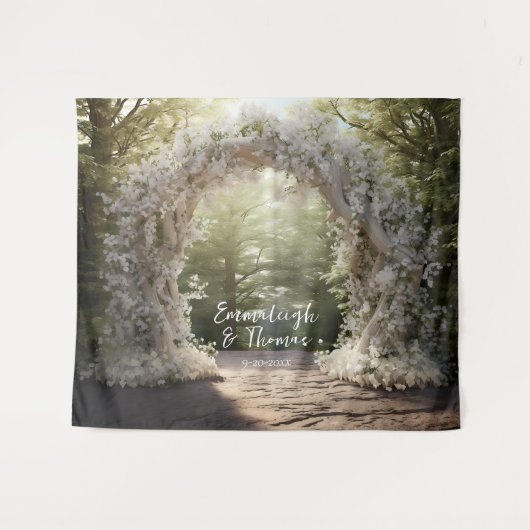 マウンテン・エンジェスティ・フローラ・アーチウェイ タペストリー (正面(横))