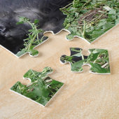 マウンテン・ゴリラのグループのジグソーパズル ジグソーパズル (側面)