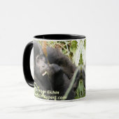 マウンテン・ゴリラのマグ マグカップ (正面左)
