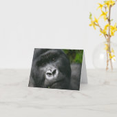 マウンテン・ゴリラ カード (黄色い花)