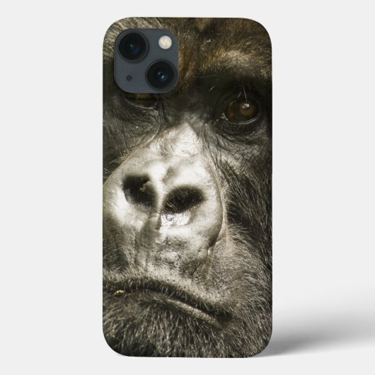 マウンテン・ゴリラ、ゴリラのberingeiのberingei、 Case-Mate iPhoneケース (裏面)