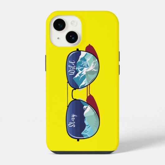 マウンテン サングラス iPhoneケース (裏面)