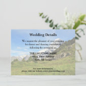 マウンテン·ス結婚イス·アイガー·詳細情報 招待状 (スタンド正面)