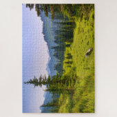 マウンテン&フォレストランドスケープワシントン州 ジグソーパズル (縦)