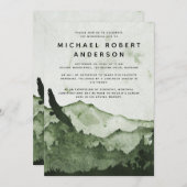 マウンテン・フォレスト・ライフ・メモリアル 祝祭 招待状 (正面/裏面)