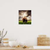 マウンテン・ベア ポスター (キッチン)