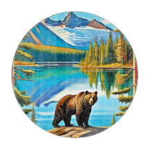マウンテン・ベア：レイク・リフレクション・アート