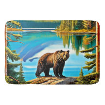 マウンテン・ベア：レイク・リフレクション・アート