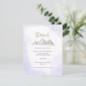 マウンテン·ラベン結婚ダーの詳細と情報 エンクロージャーカード (スタンド正面)