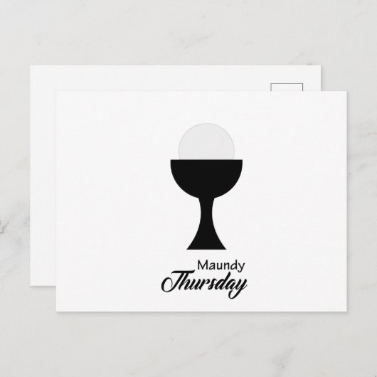 マウンディ木曜ホリディハガキ シーズンポストカード (正面/裏面)