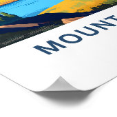 マウントカターヒンメーントラベルプリント ポスター (角)