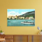 マウントキネオハウス、アネックス、ヨットクラブ キャンバスプリント (インサイチュ (リビング))