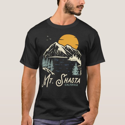 マウントシャスタ シャツ ハイキング アウトドア カリフォルニア (正面)