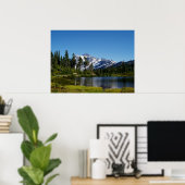 マウントシュクサンfrom写真湖 ポスター (ホームオフィス)