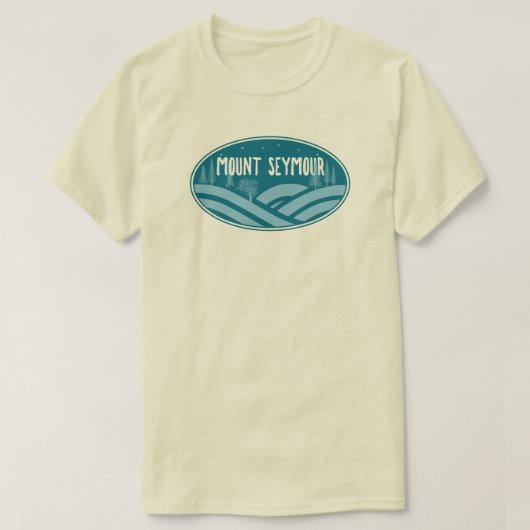 マウントシーモアアウトドア Tシャツ (デザイン正面)
