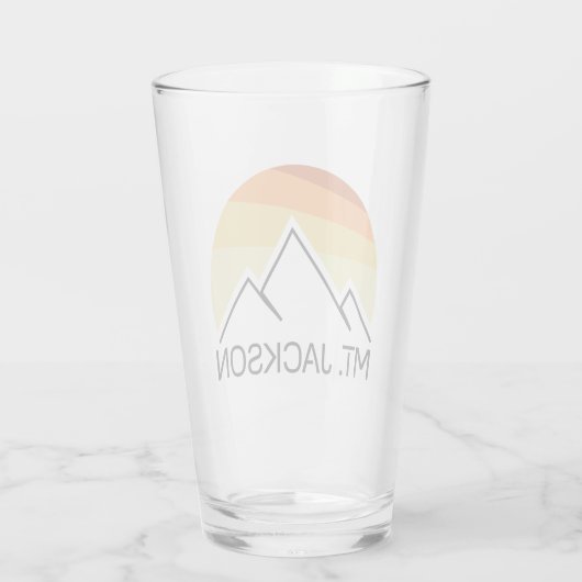 マウントジャクソンニューハンプシャーレトロ タンブラーグラス (裏面)