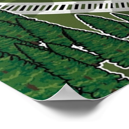 マウントジョイオリジナルのアートワーク ポスター (角)